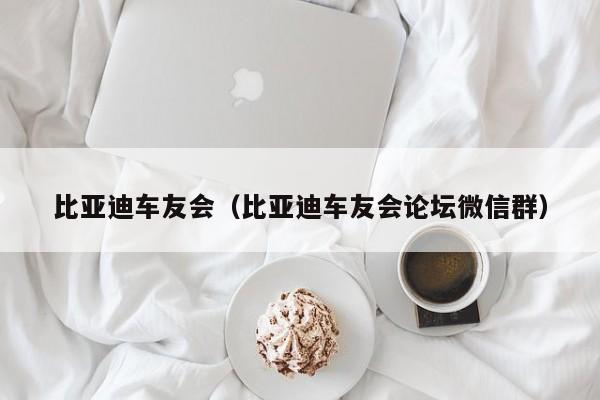 比亚迪车友会（比亚迪车友会论坛微信群）