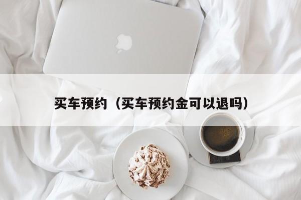 买车预约（买车预约金可以退吗）