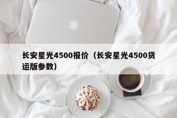 长安星光4500报价（长安星光4500货运版参数）