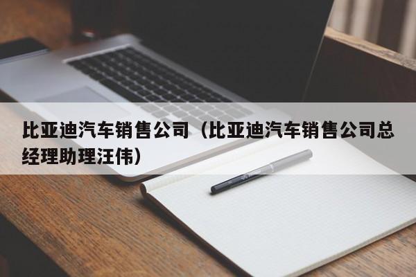 比亚迪汽车销售公司（比亚迪汽车销售公司总经理助理汪伟）